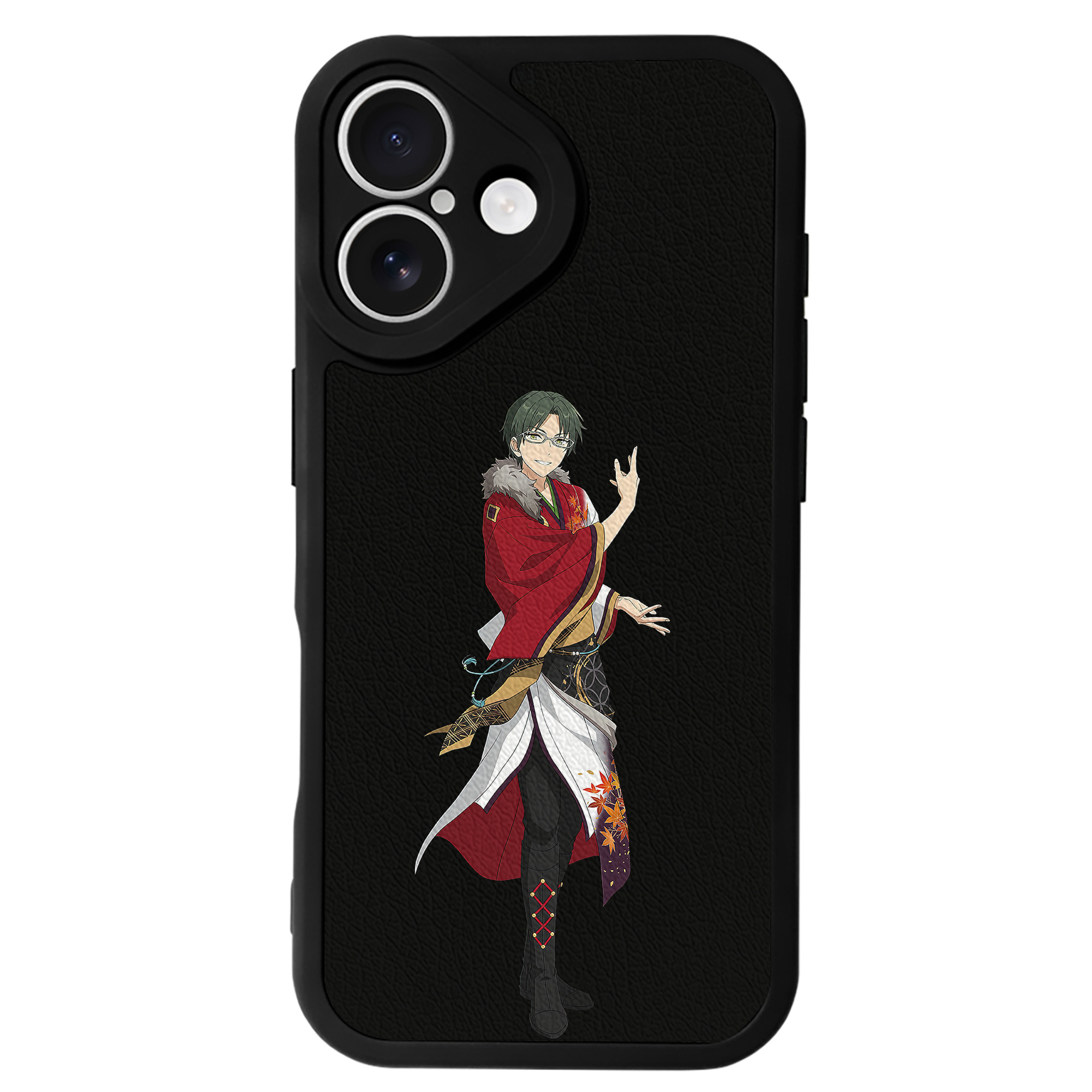 （画像用） あんさんぶるスターズ! Ensemble Stars 【iPhone 16シリーズ対応】シリコンスマホケース（レザー調） 材質：シリコン
